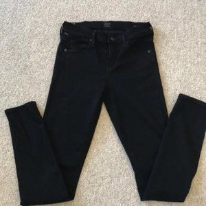 Citizens of Humanity Black Skinny Jeans - Avedon